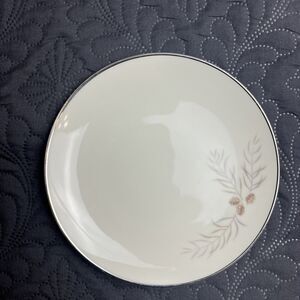 Franciscan Porcelain Snow Pine Saucer 6” Japan Replacement Pre-Owned No Chips